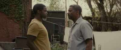 Straighten up, god damn it!
I asked you a question. - Fences