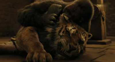 (strained grunting) - Dolittle
