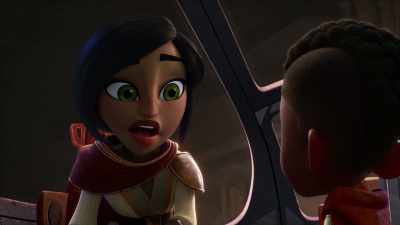 -[straining] Oh!
-[Kai grunts] - Star Wars: Young Jedi Adventures