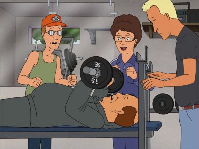 (straining) - King of the Hill
