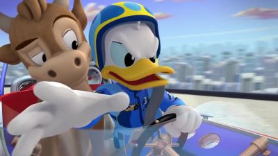            ( straining ) - Mickey and the Roadster Racers