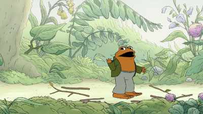 [straining] - Frog and Toad