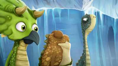 (straining)
We can do it without him. - Gigantosaurus