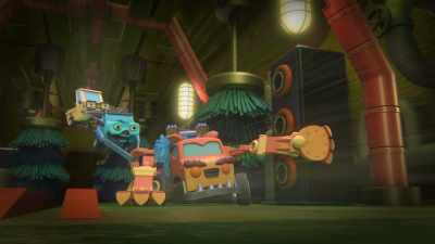[straining] We just have to hold on - Mighty Monsterwheelies