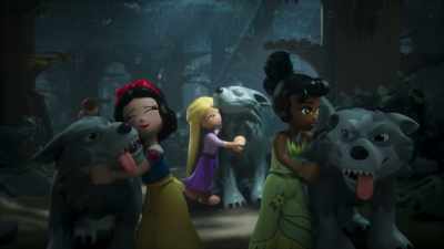 [strains, growls, barks] - LEGO Disney Princess: The Castle Quest