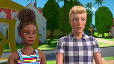 Strange around here
last night? - Barbie: A Touch of Magic