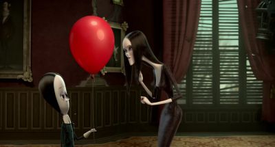 Strange there's usually a murderous clown - The Addams Family