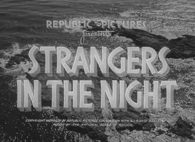 STRANGERS IN THE NIGHT - Strangers in the Night