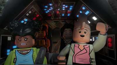 -Strap in, moof-milkers!
-...controls! - Lego Star Wars Summer Vacation