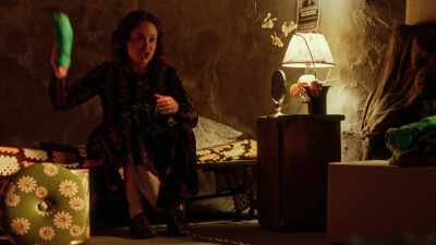 - Strawberry yogurt and chips.
- Ooh! - Little Girl in the Window