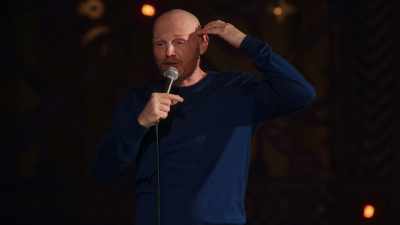 Streaking down his face,
conditioning his ponytail... - Bill Burr: Drop Dead Years