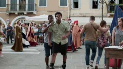 (street chatter, music) - We Are Who We Are