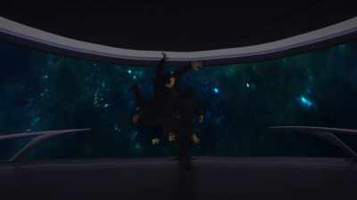 Stretch and compress space
in all directions a billion - Cosmos: Possible Worlds