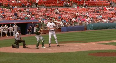 Strike Strike Aw come on Now that's no strike - Angels in the Outfield