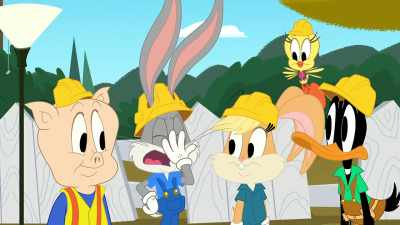 - strong enough.
- Ugh, back to the drawing tablet. - Bugs Bunny Builders