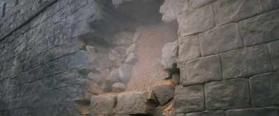 Structural integrity remains because of it. - The Great Battle