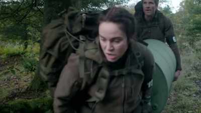 Struggling at the back, number 11, - Celebrity SAS: Who Dares Wins