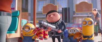 [Stuart laughs] - Minions: The Rise of Gru