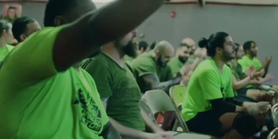 [student wrestlers booing] - Monster Factory