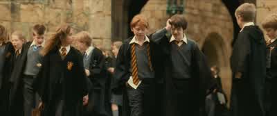 Students aren't allowed. - Harry Potter and the Philosopher's Stone