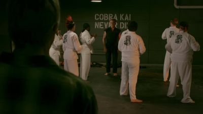 [STUDENTS CHANTING] - Cobra Kai