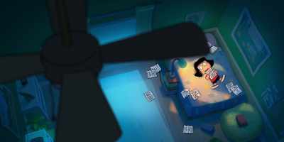 [students chattering] - Snoopy Presents: One-of-a-Kind Marcie