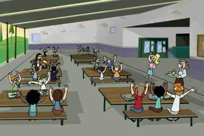 (STUDENTS CHEERING) - Johnny Test