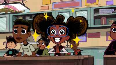 [students groaning] - Marvel's Moon Girl and Devil Dinosaur