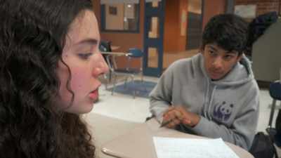 [students talking at once] - Girl Talk