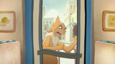 Stupid bus! Stupid town! Stupid sidewalk! - Green Eggs and Ham