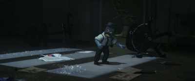 Stupid glass. Okay, I'm out. - Chip 'n Dale: Rescue Rangers