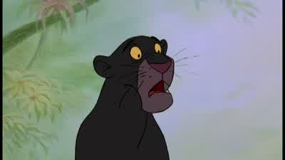 Oh no It's BalooThat shiftless stupid jungle bum - The Jungle Book