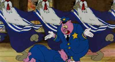 Stupid, Ralph,
you're not supposed to dance. - Fritz the Cat