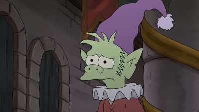 [stuttering] I don't if I'd say "dinky." - Disenchantment