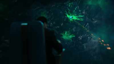 Subatomic particles move
like bullets through the - Cosmos: Possible Worlds