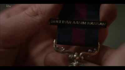 Subedar Aasim Hassan.
At least we have a name. - Grantchester