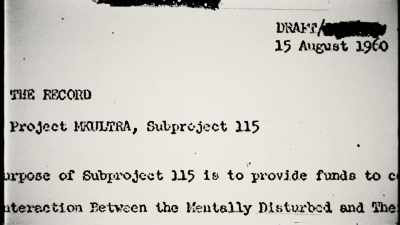 Subproject 115 studied the mentally disturbed in their environment - The Minds of Men