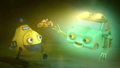 [Subrina giggles] - Mighty Monsterwheelies