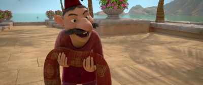 Such a carpet is
the Sultan's highest wish. - Up and Away