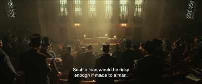 Such a loan. would be risky enough if made to a man. - Cabrini