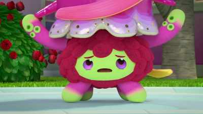 Suction cups hold us together,
ding! - Abby Hatcher