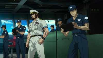 Sudden drop in atmospheric pressure
over Mount Fuji! - Mazinger Z: Infinity