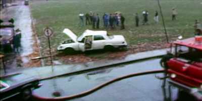 Suddenly a loud explosion, the car
blew apart and came to stop - Kings of Coke