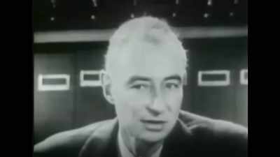 Suddenly, he was everybody's
favorite scientist again, - Oppenheimer: The Real Story