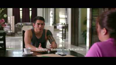 Suddenly... I didn't know what to say. - Always Be My Maybe