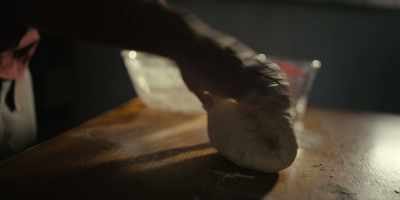 Suddenly, I felt
I should try making bread. - Chef's Table: Pizza