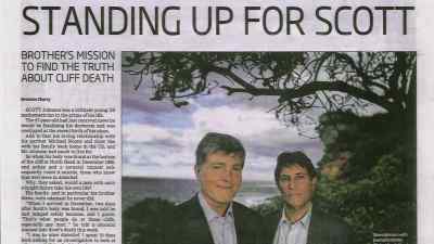 Suddenly, Scott's
name became a household word - Never Let Him Go