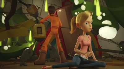 Sue, let's go.
We gotta get outta here. - Bling