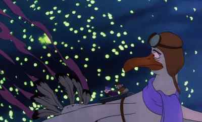 Sufferin' sassafras! My rudder's on fire! - The Rescuers