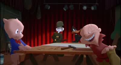 THUFFERIN' THUCCOTASH WHAT'S WRONG WITH ALL OF YAI THAY WE GET A LADDER WAIT TILL THE OLD LADY'S OUT OF THE ROOMTHEN GRAB THAT LITTLE BIRDWHEEZESWHOA WHOA TAKE A DEEP BREATH SLY - Space Jam